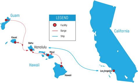 distance to guam from california.